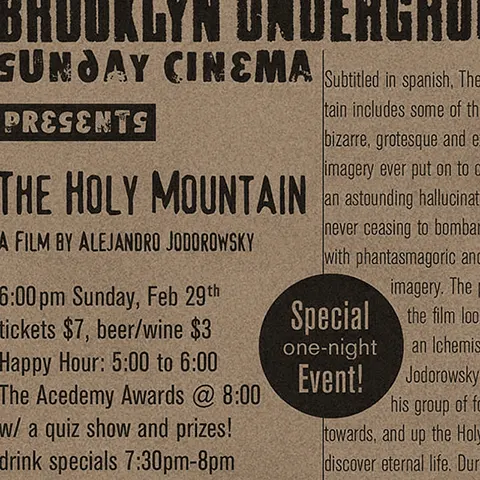 Brooklyn Underground Film Festival